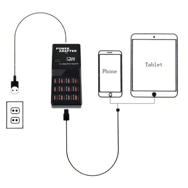 12 Port USB Charger - Image 2